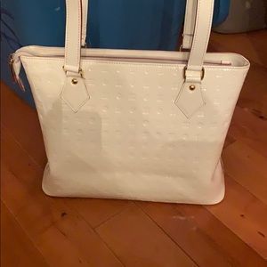 White Patent Leather Arcadia Purse